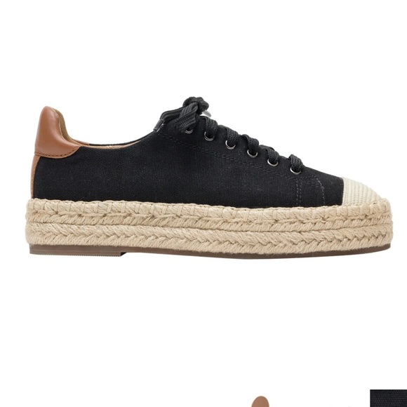 New SILVA | Lace-Up Platform Espadrille Sneakers‎ size 9 - Picture 3 of 12